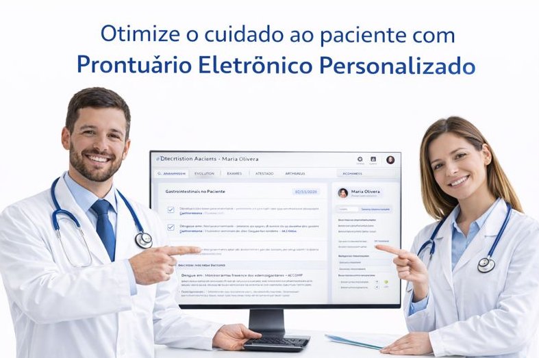 Otimize o cuidado ao paciente com Prontuário Eletrônico Personalizado